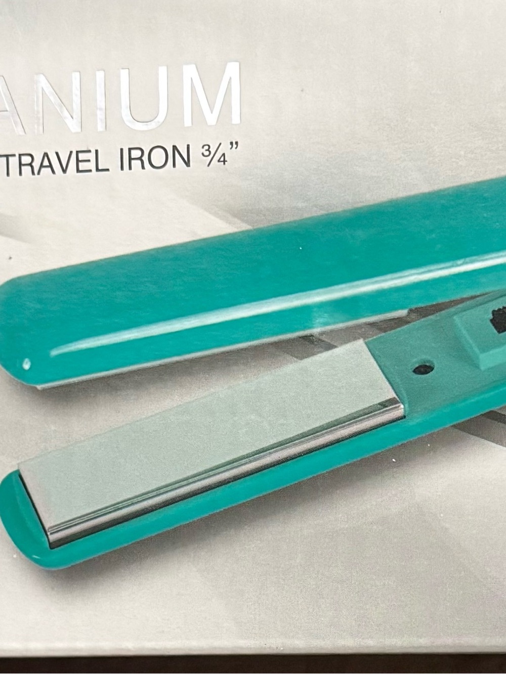 Titan Teal Travel Hair Straightener